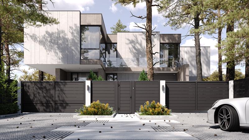 «АЛЮТЕХ» представляет качественно новый подход: премиальное заполнение жалюзи для въездной группы