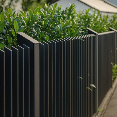 Заборы из алюминия