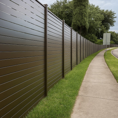 Заборы из алюминия