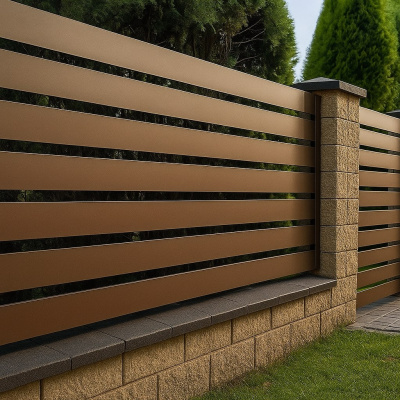 Заборы из алюминия