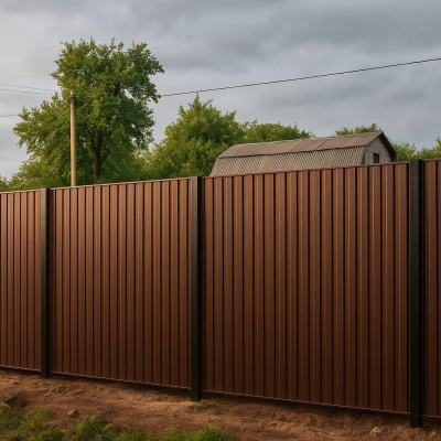 Забор из профлиста