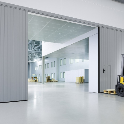 Подвесные откатные ворота