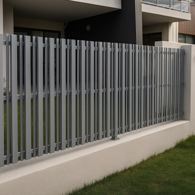 Заборы из алюминия