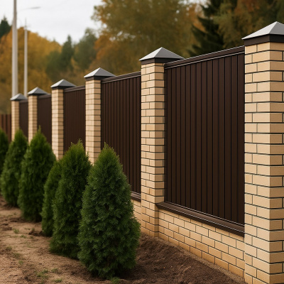 Металлические заборы