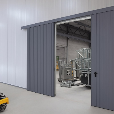 Подвесные откатные ворота