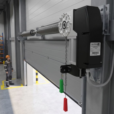 Автоматика для секционных промышленных ворот 220V Alutech