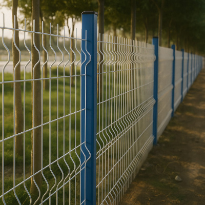 Заборы из 3д сетки