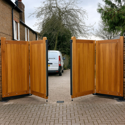 Складчатые ворота (ангарные)