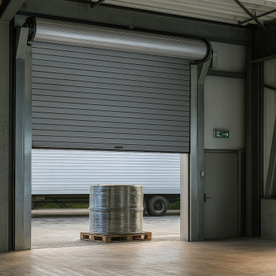 Рулонные ворота (ангарные)