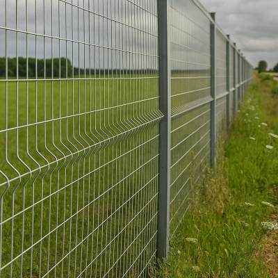 Заборы из 3д сетки