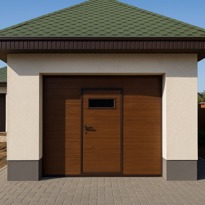 Секционные гаражные ворота TREND