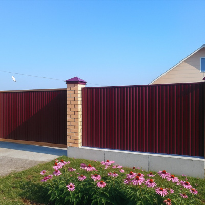 Металлические заборы