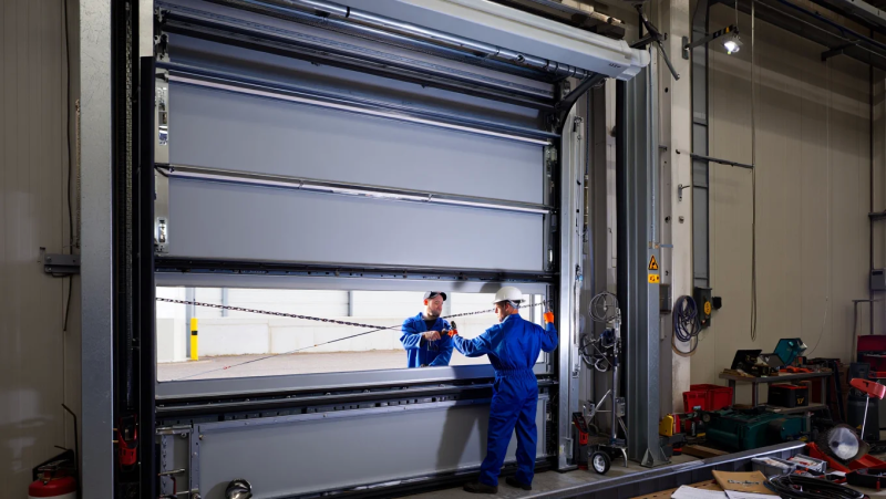 Ремонт промышленных ворот