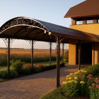 Навесы из металла