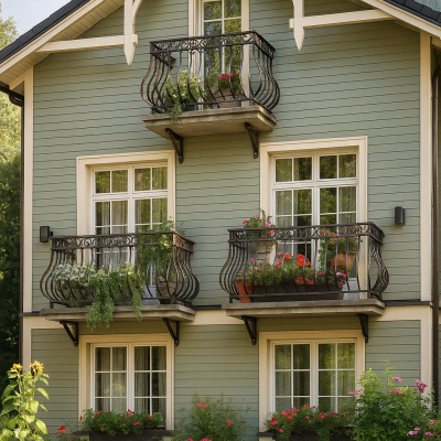 Металлические балконы