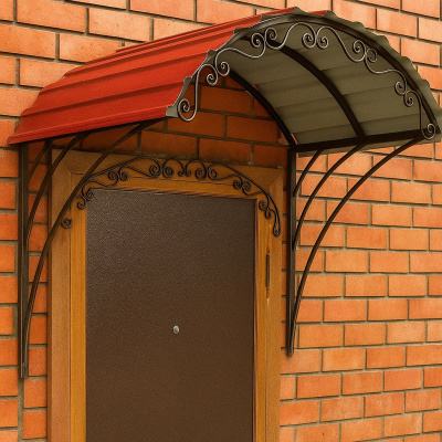 Козырьки из металла