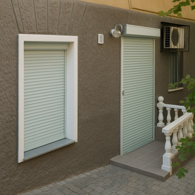 Роллеты из экструдированных профилей