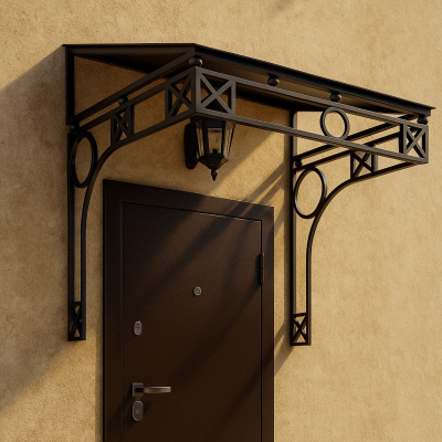 Козырьки из металла