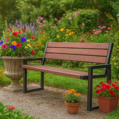 Металлические лавочки