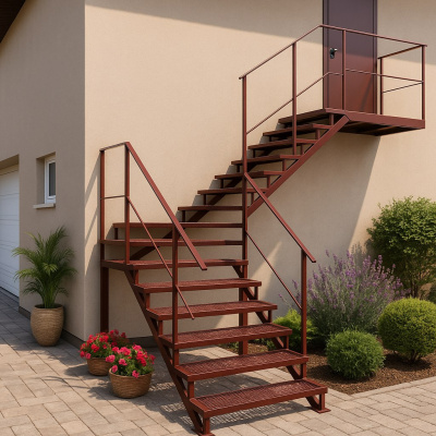 Металлические лестницы