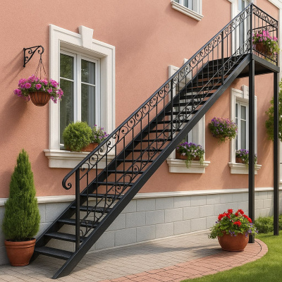 Металлические лестницы