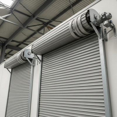 Роллетные системы из стальных профилей с барабанным механизмом