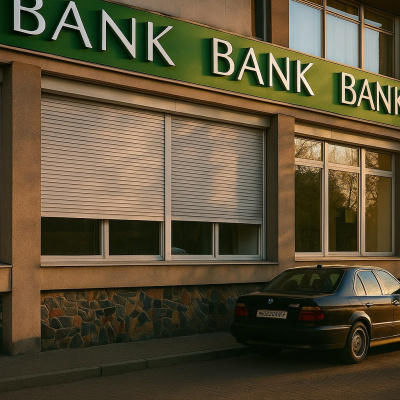 Роллеты из экструдированных профилей противовзломные Р5 для сдачи под охрану МВД