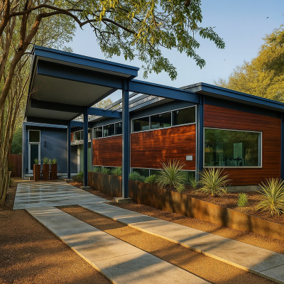 Навесы из металла