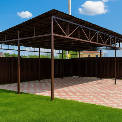 Навесы из металла