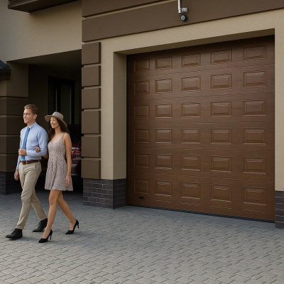 Секционные гаражные ворота TREND