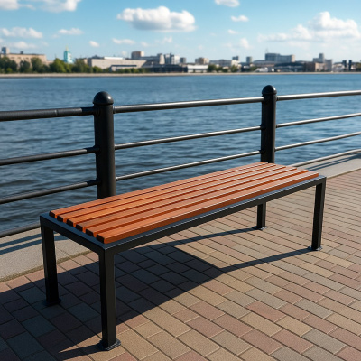 Металлические лавочки