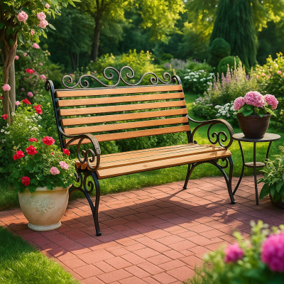 Металлические лавочки