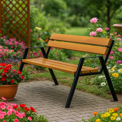 Металлические лавочки