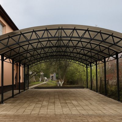 Навесы из металла